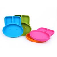 硅胶婴儿餐盘2