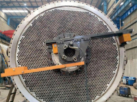 四米内撑法兰端面加工机