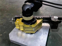 一米五内撑法兰端面加工机