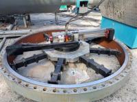 2.9米水平法兰修复