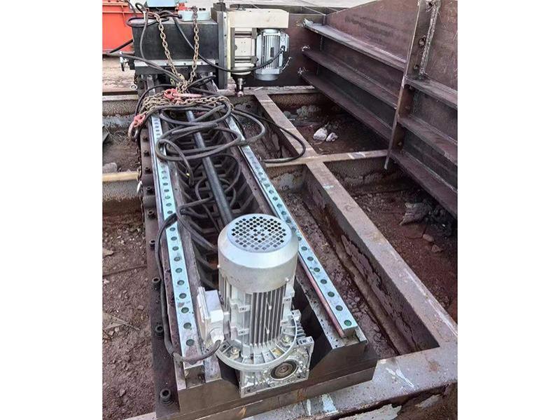 钢结构导轨铣削