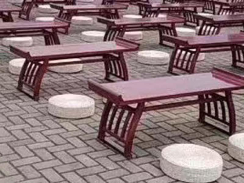 国学桌蒲团
