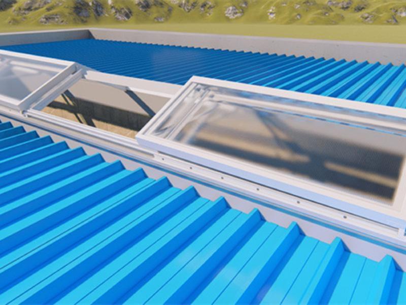 三角型排烟天窗-2-