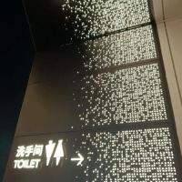 雕花发光铝板4