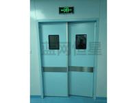 手术室电动感应对开门