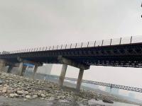 四川钢便桥施工