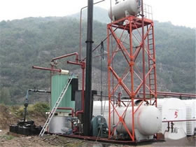 燃煤导热油炉用户现场