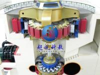 混流式水轮机组剖面模型