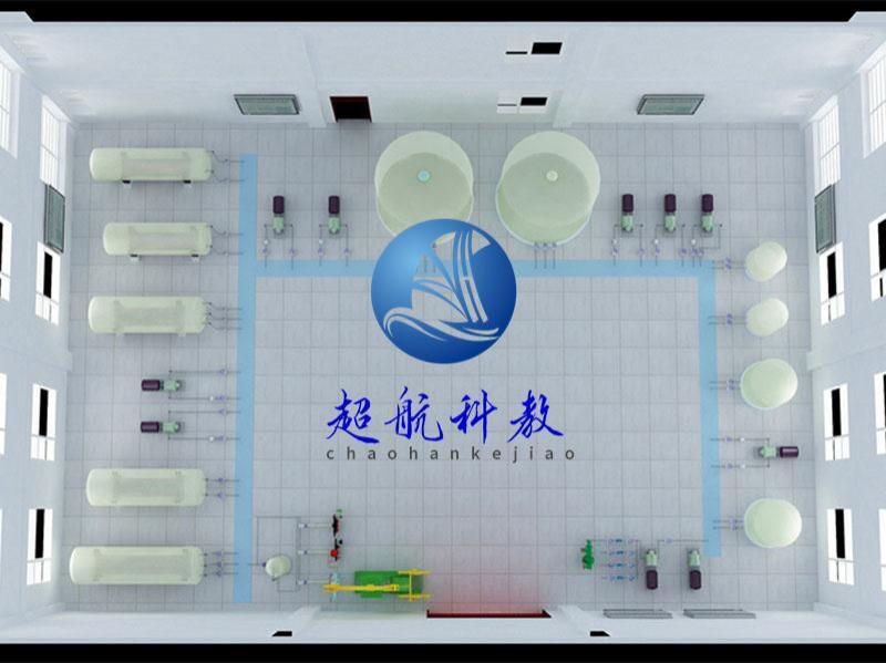 大庆采油四厂—油气集输工艺实训装置—顶视图