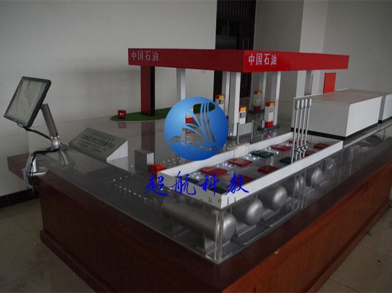 加油站立体仿真模型