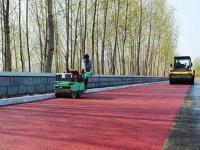 彩色沥青路面施工-9-