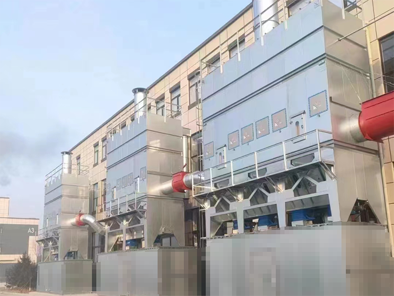 上海家具厂多机组木工除尘器