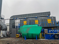 上海松江UV喷漆线废气处理催化燃烧