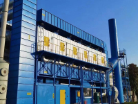 浙江平湖日资企业注塑废气催化燃烧