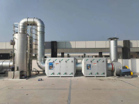 浙江嘉兴喷淋管-二级活性炭吸附设备