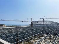 大连瑞柏广场网架工程