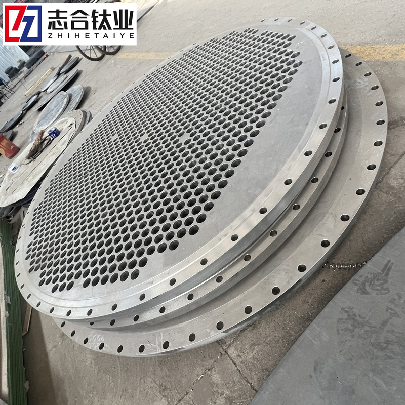 志合钛业供应金属爆炸复合管板TA2复合板钛钢复合板规格全可定制-5