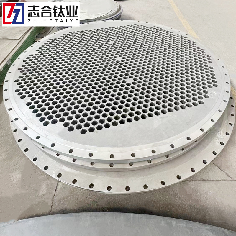 志合钛业供应金属爆炸复合管板TA2复合板钛钢复合板规格全可定制-3