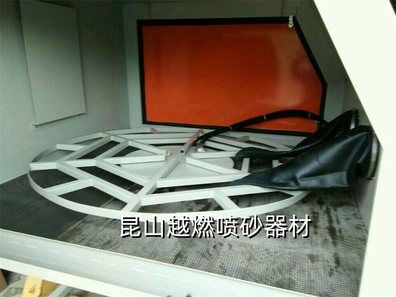 光学产品转盘喷砂机2