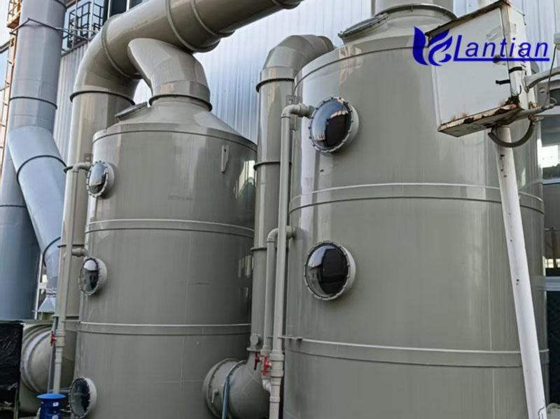 二级酸气喷淋塔