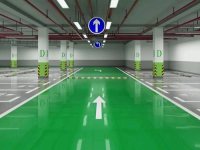 停车场超耐磨地坪案例