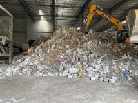 某某厂分选后建筑物料