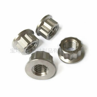 12角法兰金属锁紧螺母-5