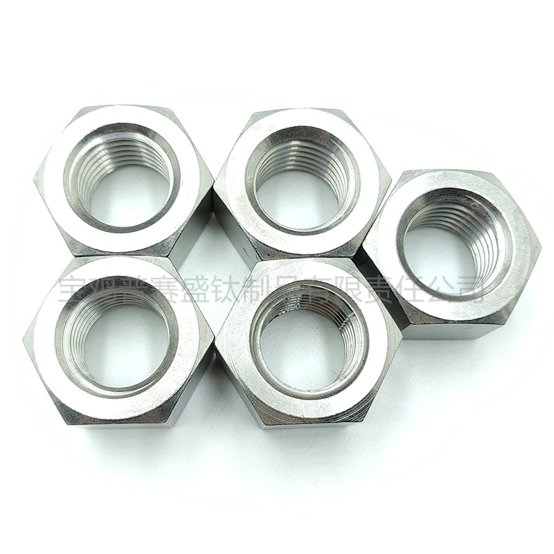 钛六角螺母-2