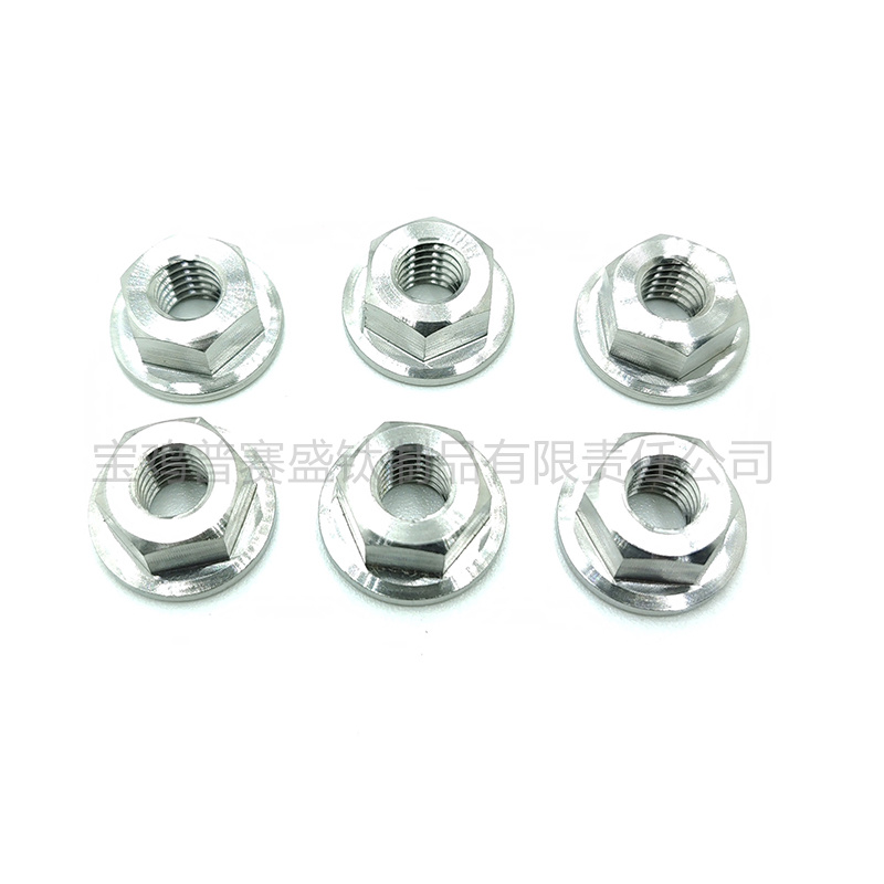 钛法兰六角螺母-1