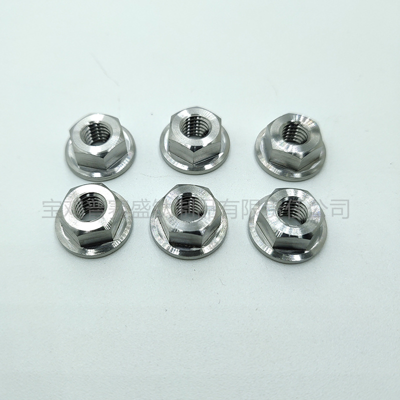 钛法兰六角螺母-2