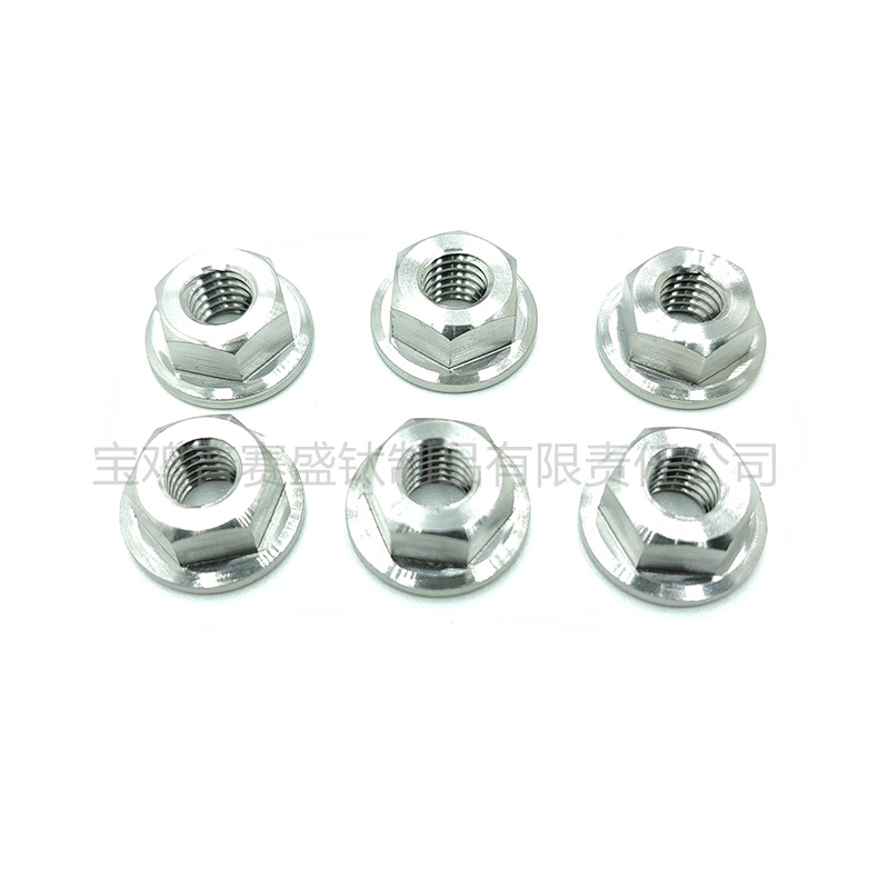 钛法兰六角螺母-3