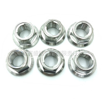 钛法兰六角金属锁紧螺母-2