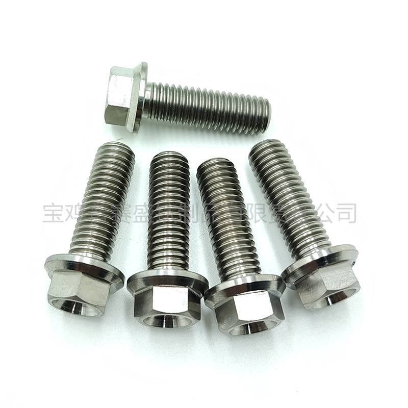 蝶头外六角钛螺栓-2