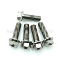 蝶头外六角钛螺栓-1