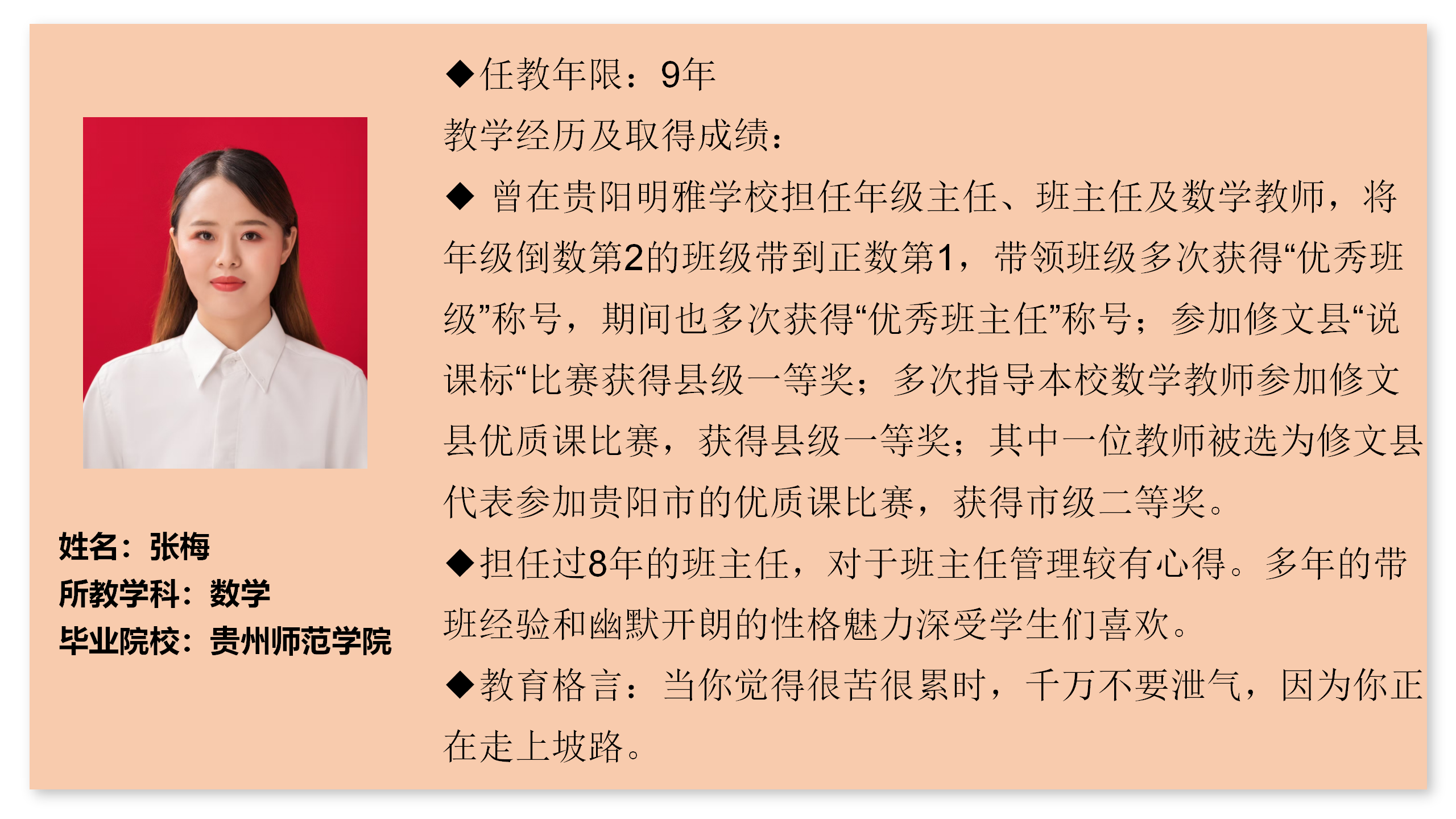 名师介绍-12张梅