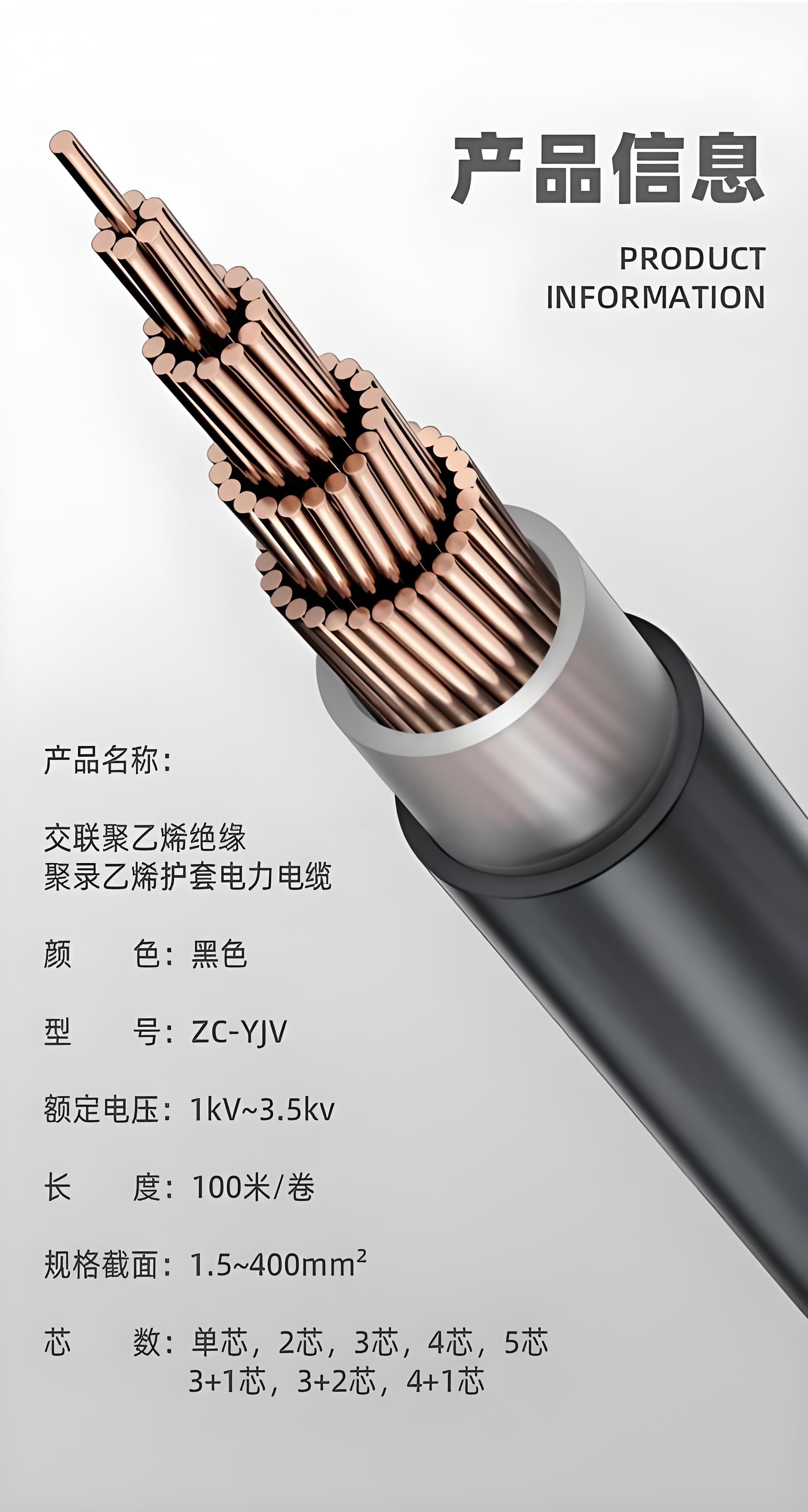 ZC-YJV电力电缆1