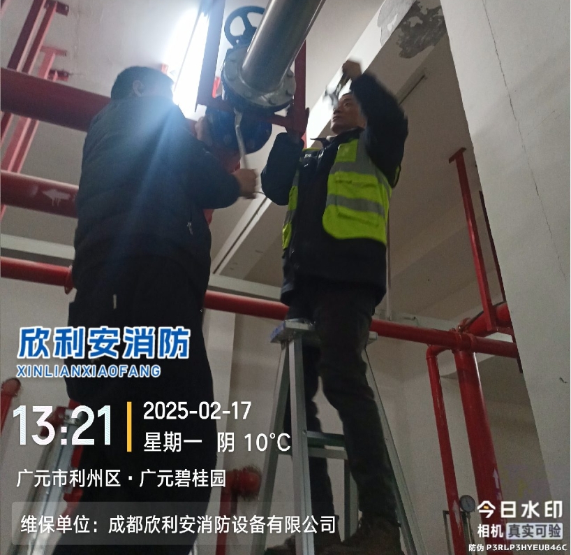 广元碧桂园消防检测