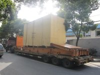 米拉克龙主机包装箱卸车1