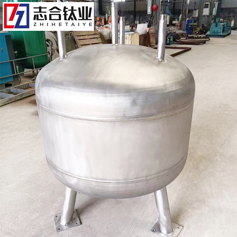 厂家供应钛合金搅拌浆Zr702TA2耐腐蚀搅拌轴钛管件钛锻件各种焊接件-5