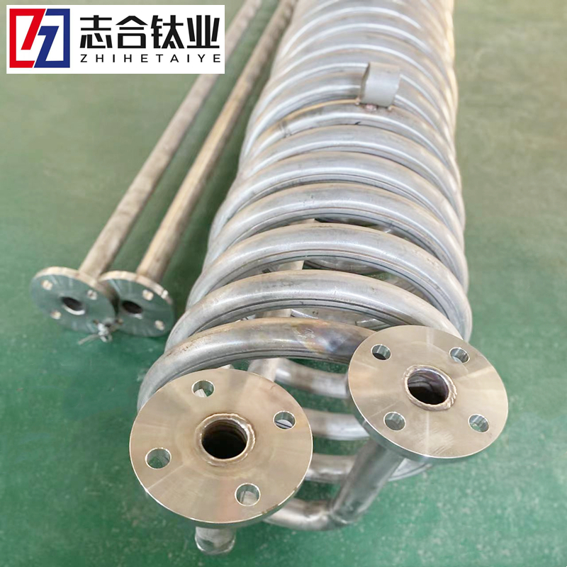 盘管Φ50-Φ4000M加热和冷却用钛镍锆盘管厂家量身定制现场安装-2