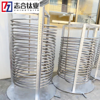盘管Φ50-Φ4000M加热和冷却用钛镍锆盘管厂家量身定制现场安装-3