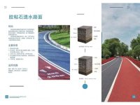 胶粘石透水路面