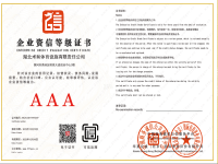 企业资信等级证书