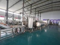 果蔬深加工整线设备陈列