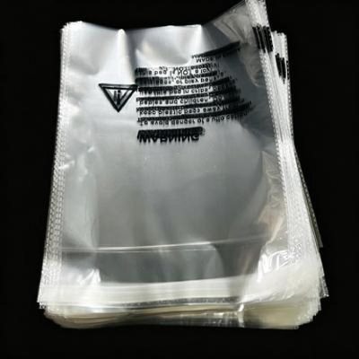 防窒息警示语自粘袋-跨境合规款,