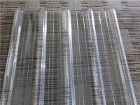 透明PC采光亮瓦厂家，1-3mm全透明聚碳酸酯840-930PC波浪瓦-2-