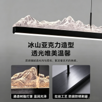 一字长条餐桌吊灯-主图-重新构成图片