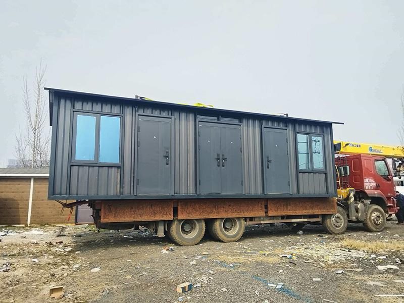 移动房屋装车