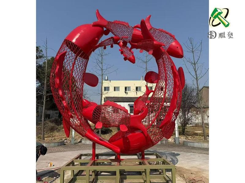 不锈钢雕塑-38-