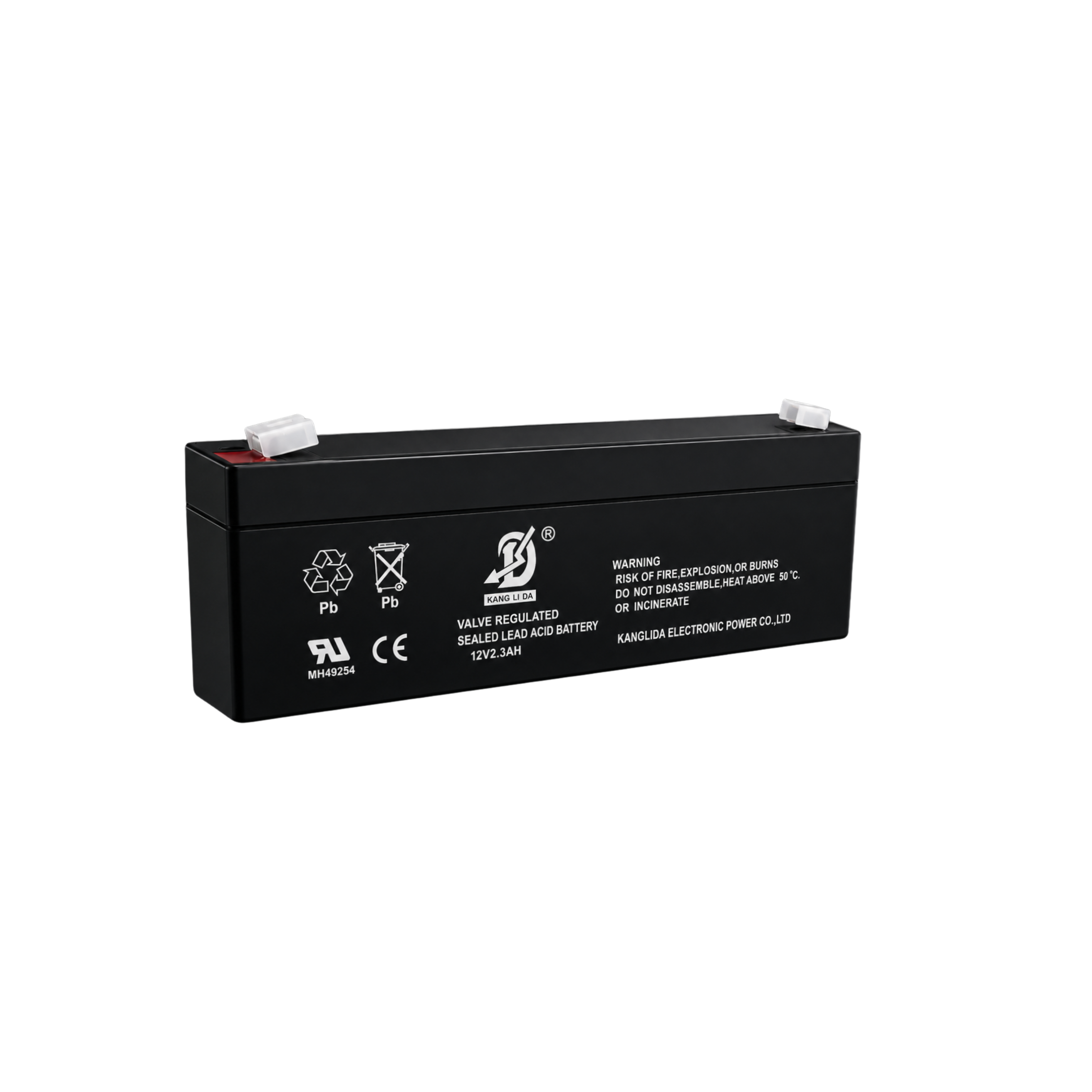 康利达12V2.3AH拉杆音响电池